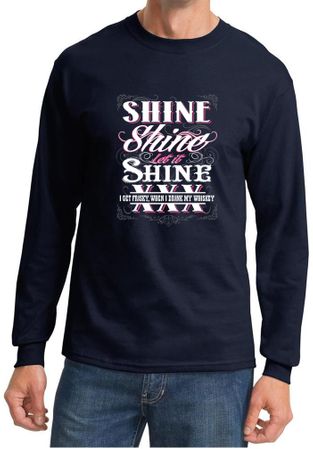 Moonshine Shirt Let It Shine Long Sleeve Shirt