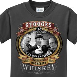 Moonshine Whiskey Kids Three Stooges Shirts