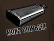 More Cowbell Retro Shirt Funny Drummer Musician Brown T-shirt
