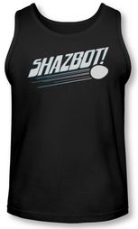 Mork & Mindy Tank Top Shazbot Egg Black Tanktop Mork & Mindy Tank Top Shazbot Egg Black Tanktop