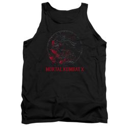 Mortal Kombat Shirt Tank Top Bloody Logo Black Tanktop Mortal Kombat Shirt Tank Top Bloody Logo Black Tanktop