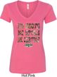 Mossy Oak No Boots No Spurs No Service Ladies V-Neck Shirt