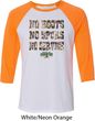 Mossy Oak No Boots No Spurs No Service Mens Raglan Shirt