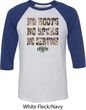 Mossy Oak No Boots No Spurs No Service Mens Raglan Shirt
