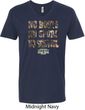 Mossy Oak No Boots No Spurs No Service Mens V-Neck Shirt