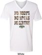 Mossy Oak No Boots No Spurs No Service Mens V-Neck Shirt