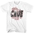 Motley Crue KICKSTART MY HEART 80s T-shirt - White