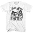 Motley Crue MOTLEY Adult Rock Band Shirt - White