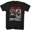 Motley Crue PICS Adult T-shirt - Black