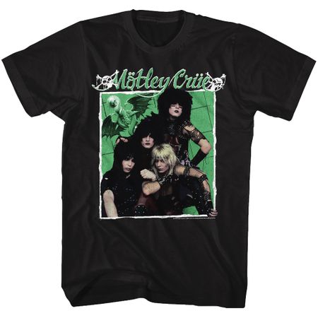 Motley Crue THE BOYS Adult T-shirt - Black