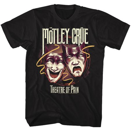 Motley Crue Theatre of Pain T-shirt - Black
