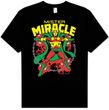 Mr. Miracle T-shirt - Mister Miracle Superhero Adult Black Tee