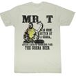 Mr. T Shirt Cobra Died Adult Natural Tee T-Shirt
