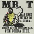 Mr. T Shirt Cobra Died Adult Natural Tee T-Shirt