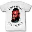 Mr. T Shirt Lexi Adult White Tee T-Shirt