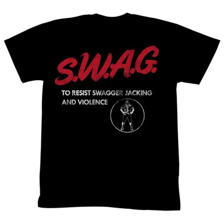 Mr. T Shirt Resist Adult Black Tee T-Shirt