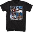 Muhammad Ali PHOTO SQUARES Men's Black T-shirt
