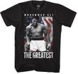 Muhammad Ali AMERICALI Mens Tee Shirt - Black