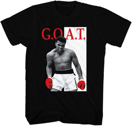 Muhammad Ali GOAT Black T-shirt - Men's Sizes