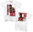 Muhammad Ali Greatest White Tee - Front & Back Print