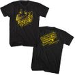 Muhammad Ali HANDCUFF LIGHTNING Mens Black T-shirt