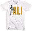 Muhammad Ali In Front White Tee Shirt 