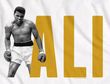 Muhammad Ali In Front White Tee Shirt 