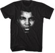 Muhammad Ali PORTRAIT Mens Tee Shirt - Black