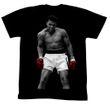 Muhammad Ali Shirt Again Adult Black Tee T-Shirt