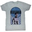 Muhammad Ali Shirt Burst O Hammad Adult Athletic Heather Tee T-Shirt