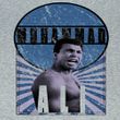 Muhammad Ali Shirt Burst O Hammad Adult Athletic Heather Tee T-Shirt