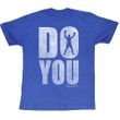 Muhammad Ali Shirt Do You Adult Blue Heather Tee T-Shirt