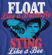 Muhammad Ali Shirt Float Royal Blue Men's T-Shirt