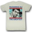 Muhammad Ali Shirt Greatest Adult Natural Tee T-Shirt