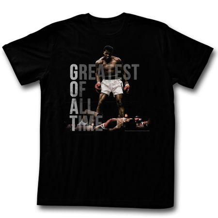 Muhammad Ali Shirt Greatest Of All Time Black T-Shirt