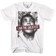 Muhammad Ali Shirt I Am The Greatest White T-Shirt