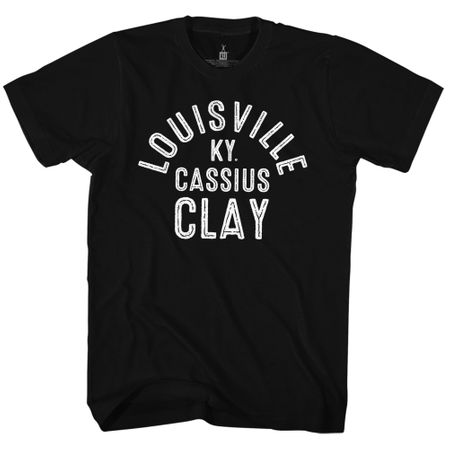 Muhammad Ali Shirt Louisville KY Black T-Shirt