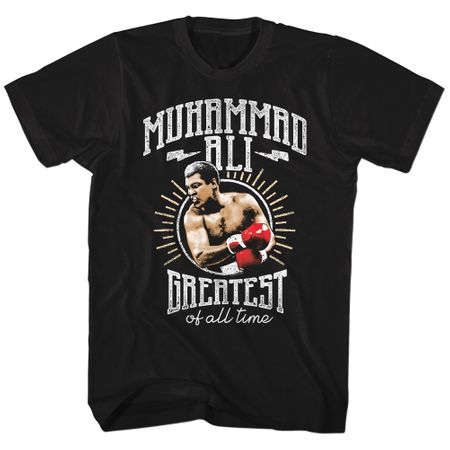 Muhammad Ali Shirt Of All Time Black T-Shirt