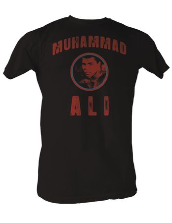 Muhammad Ali T-shirt Adult Ali Baba Coal Tee Shirt