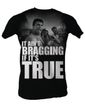 Muhammad Ali T-shirt Adult Grimace Black Tee Shirt