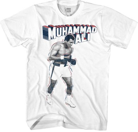 Muhammad Ali Super Ali White Tee Shirt - Men's Sizes