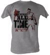Muhammad Ali T-shirt Adult The Greatest Grey Heather Tee Shirt