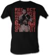 Muhammad Ali T-shirt Boxer Respect Adult Black Tee Shirt