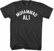 Muhammad Ali TEXT Mens Tee Shirt - Black