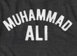 Muhammad Ali TEXT Mens Tee Shirt - Black