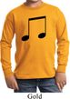 Music 8th Note Kids Long Sleeve Shirt
