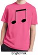 Music 8th Note Kids Moisture Wicking Shirt