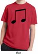 Music 8th Note Kids Moisture Wicking Shirt