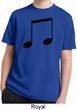 Music 8th Note Kids Moisture Wicking Shirt
