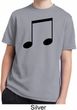 Music 8th Note Kids Moisture Wicking Shirt